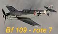 BF 109 -  "rote 7"